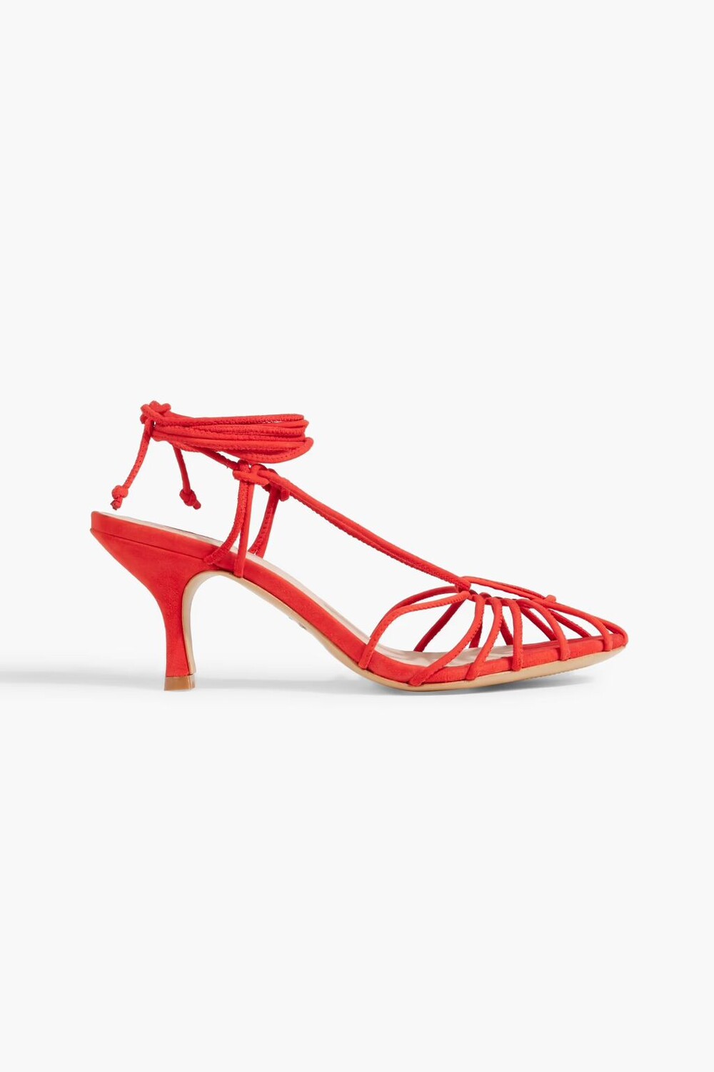 

Замшевые сандалии Farah Iris & Ink, цвет Tomato red