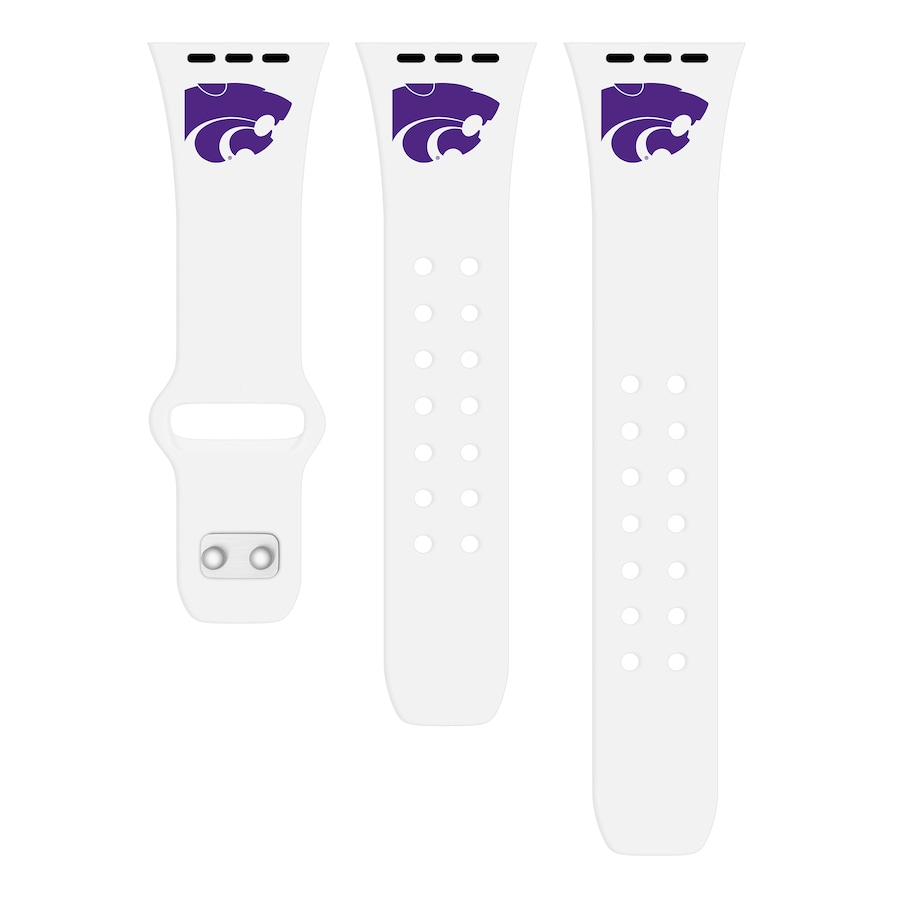 

Ремешок для часов Affinity Bands Kansas State Wildcats, белый