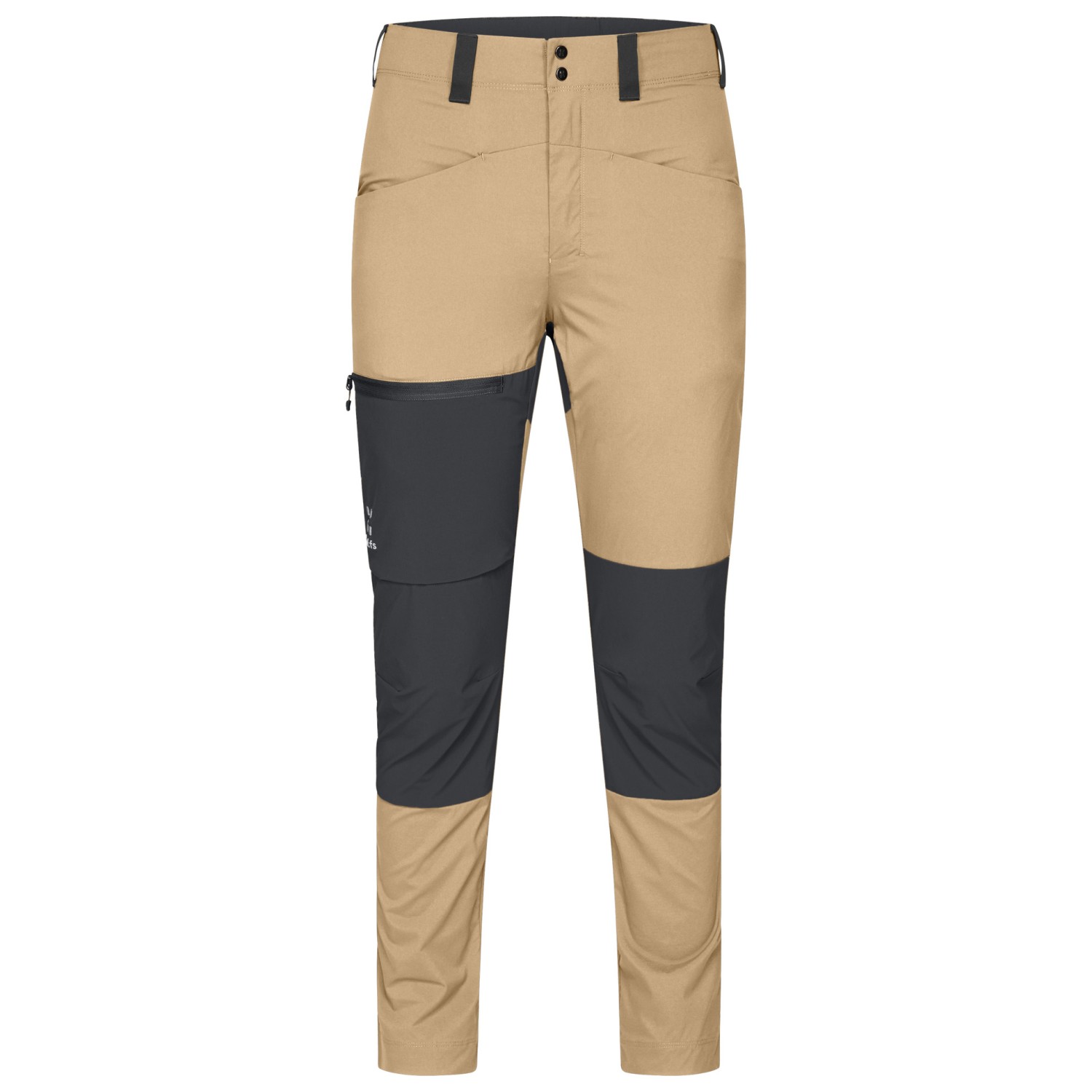 цена Трекинговые брюки Haglöfs Women's Lite Slim Pant, цвет Sand/Magnetite