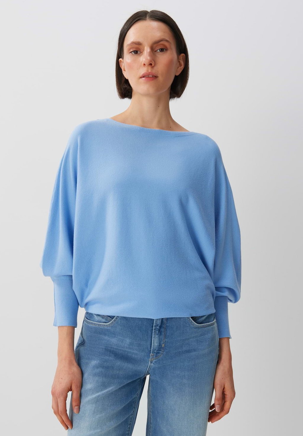 цена Вязаный свитер TALIYA someday., цвет airy blue