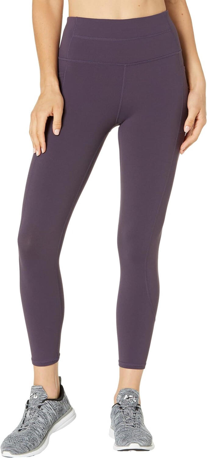 

Леггинсы GO WALK с высокой талией 7/8 SKECHERS, цвет Dark Purple