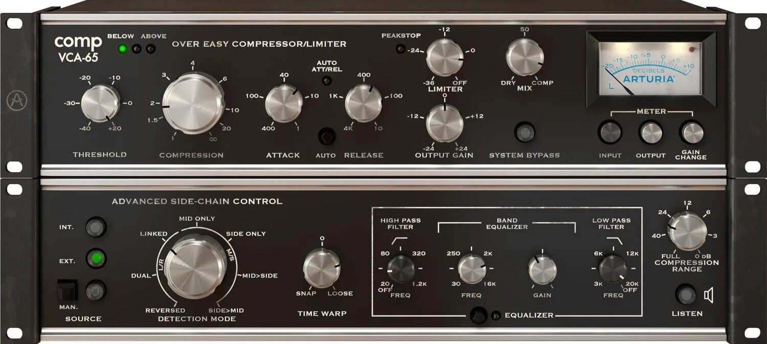 

Программное обеспечение для компрессора Arturia VCA-65