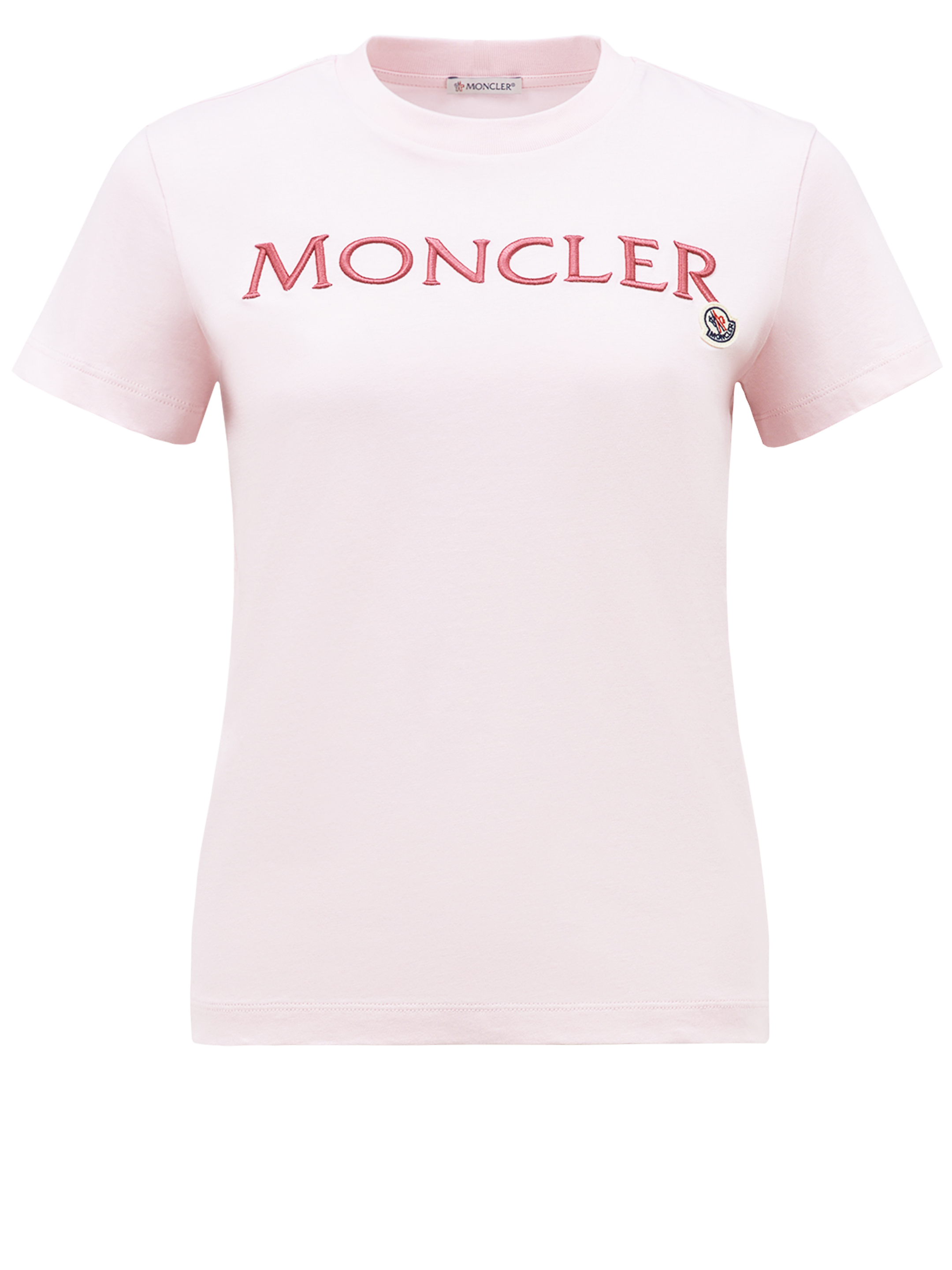 

Футболка Moncler Logo, розовый