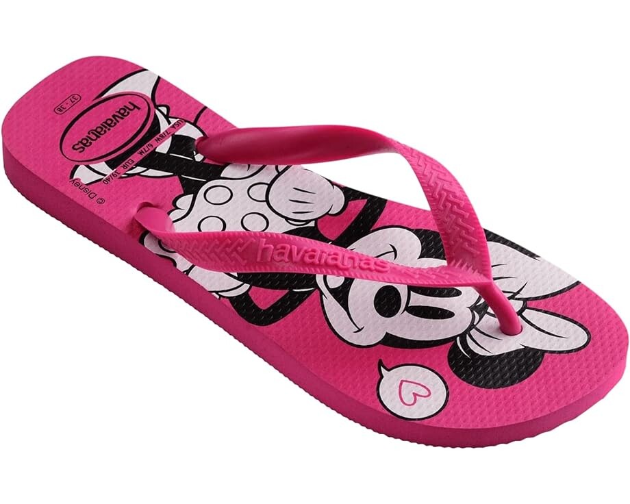 

Сандалии Havaianas Top Disney Flip Flop Sandal, цвет Pink Electric
