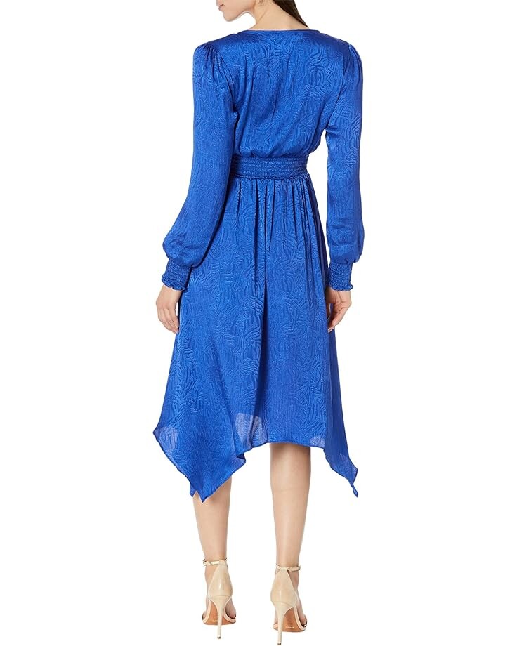 

Платье Michael Kors Fractal Zebra Plisse Dress, цвет Royal