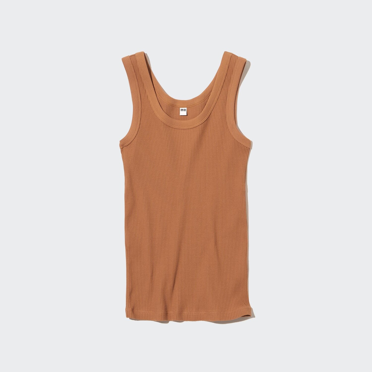 

Топ Uniqlo Tank, коричневый