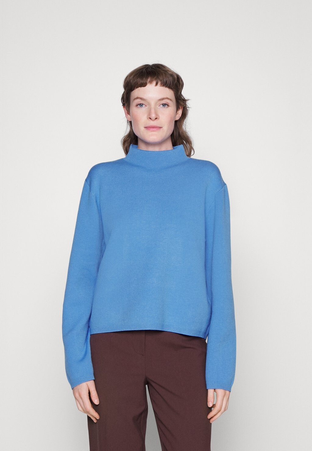 

Свитер Selected Slfmerle Highneck, ультрамарин