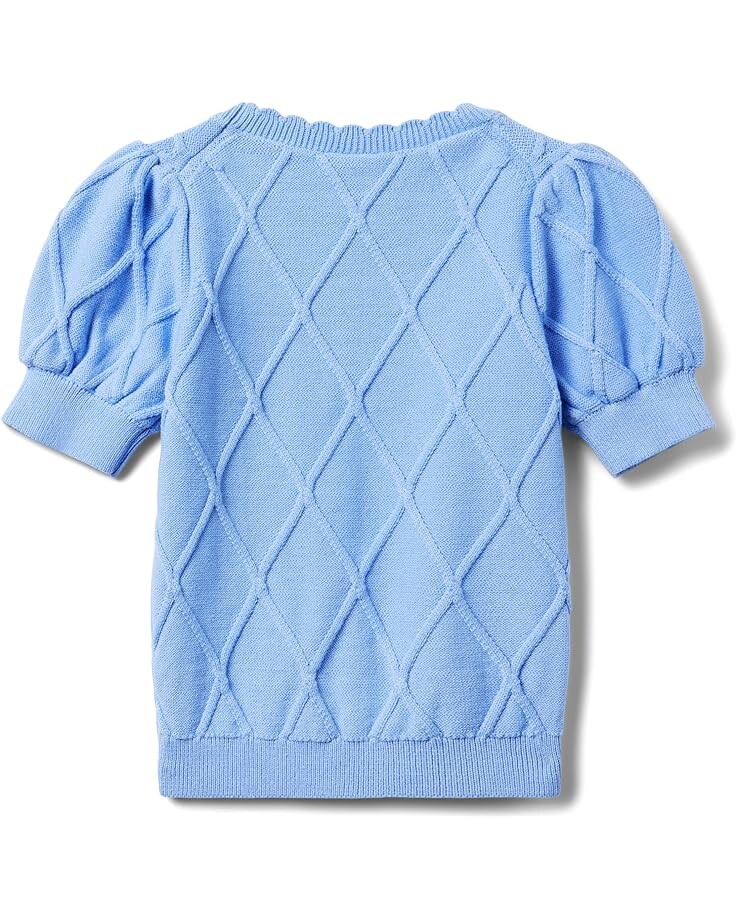 

Свитер Janie and Jack Pointelle Sweater Top, синий