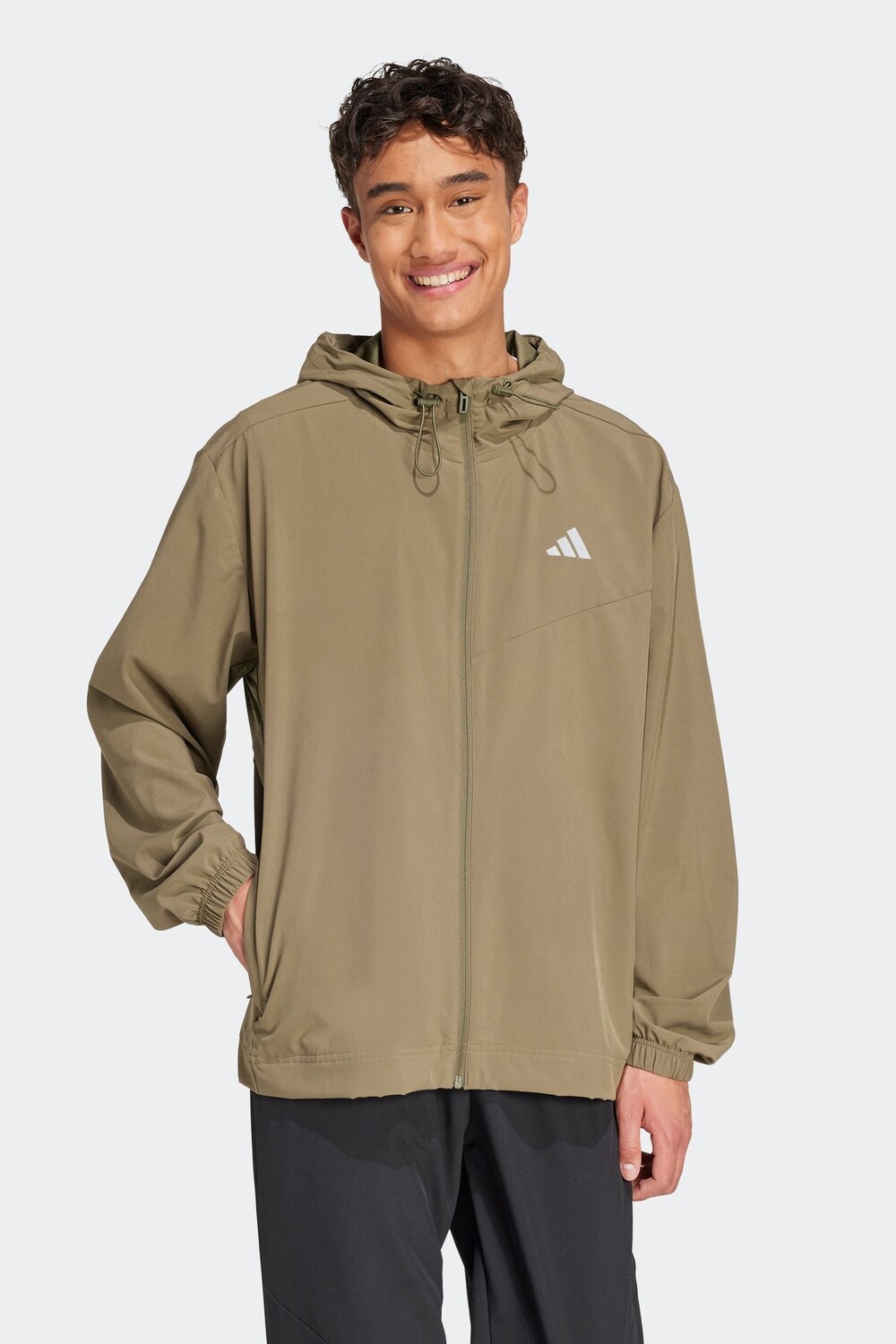 

Трек сверху Adidas, зеленый