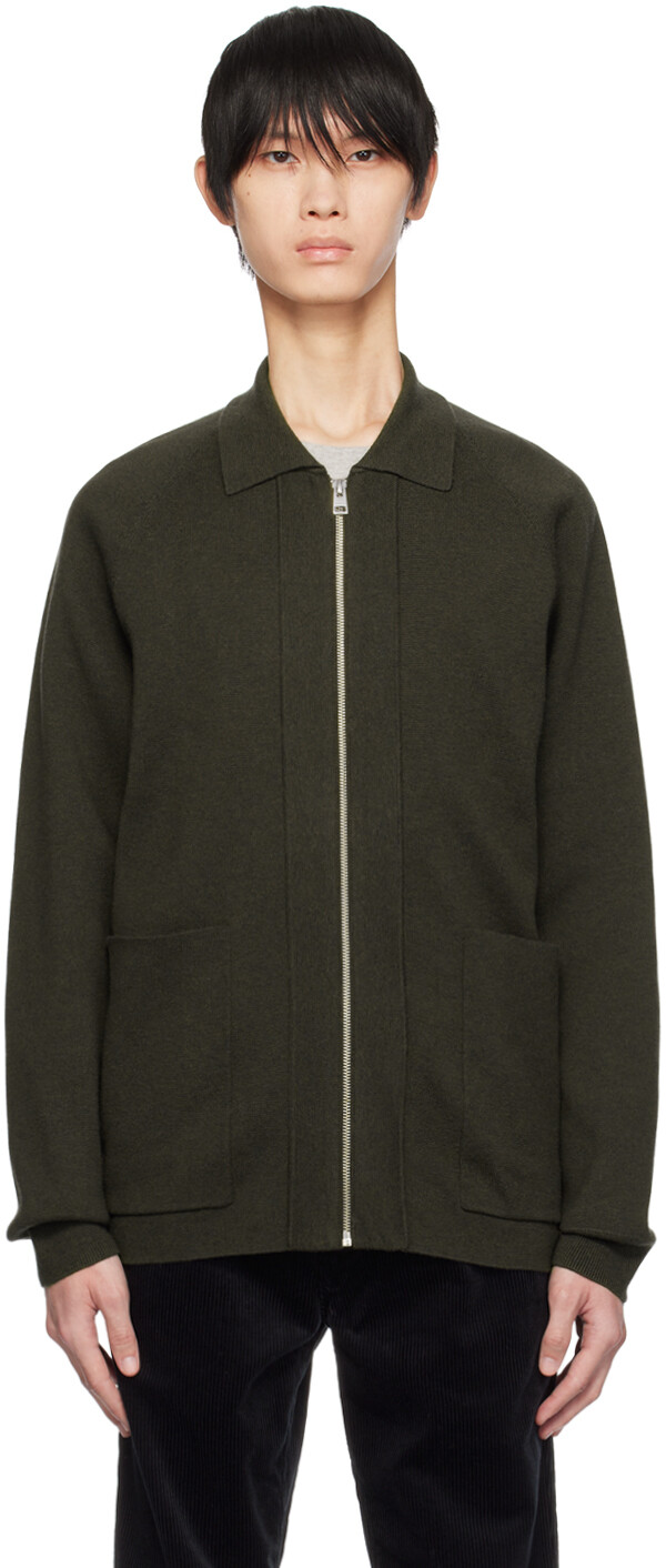 

Зеленый жакет Bjarne Бук NORSE PROJECTS