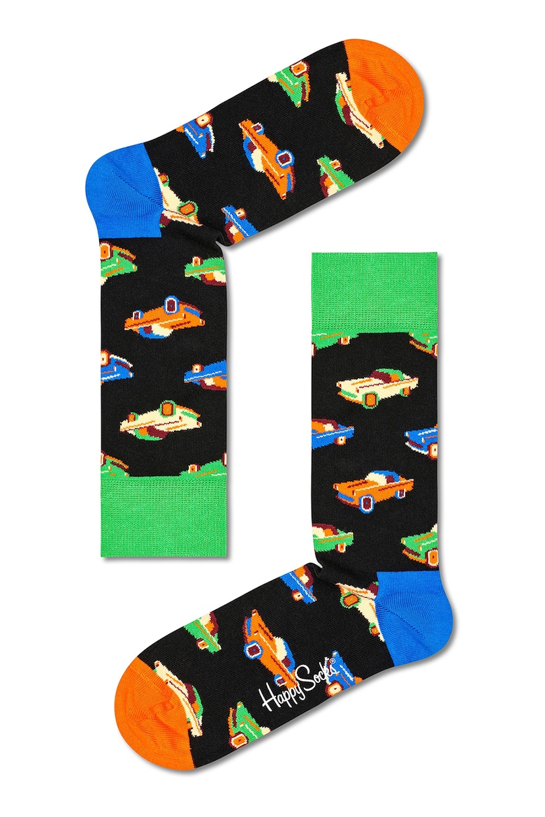 Носки с рисунком - 4 пары Happy Socks, мультиколор