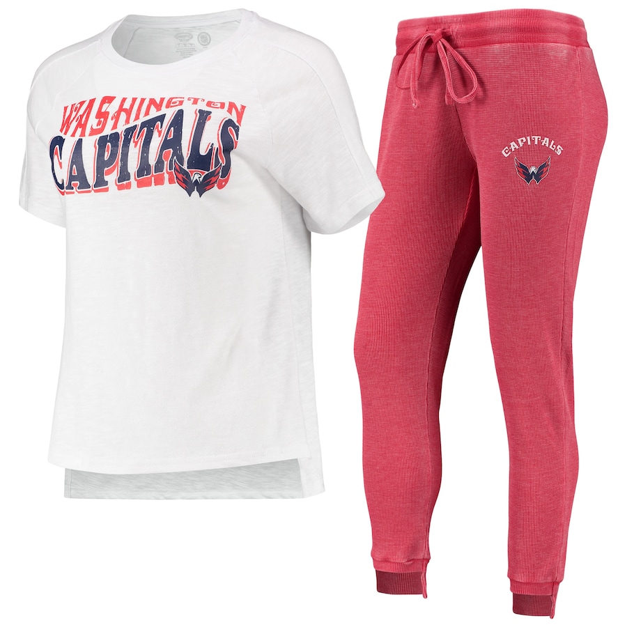 

Пижамный комплект Concepts Sport Washington Capitals, красный