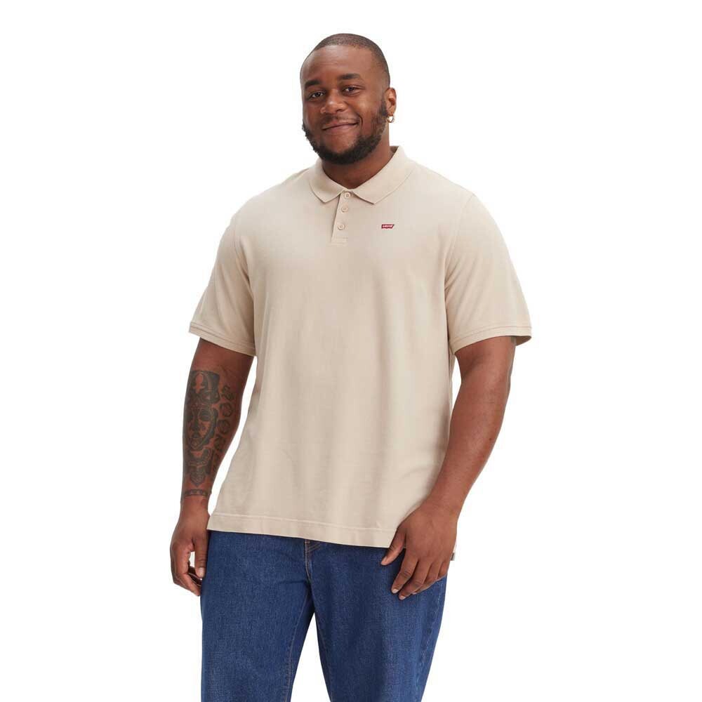 

Поло с коротким рукавом Levi's Big Large Size, бежевый