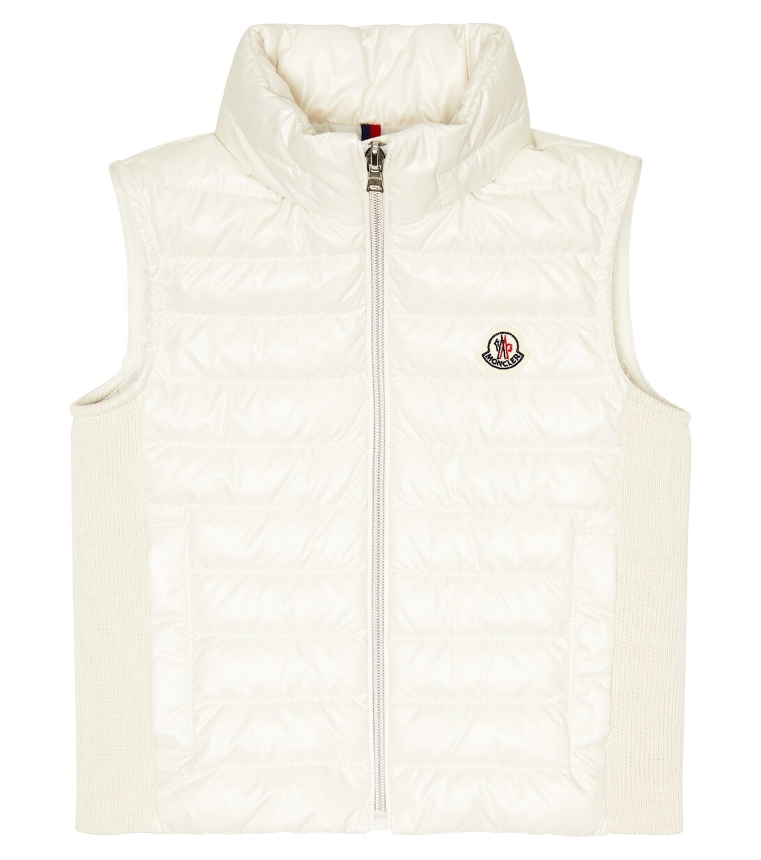 

Бакуро пуховый жилет Moncler Enfant, белый