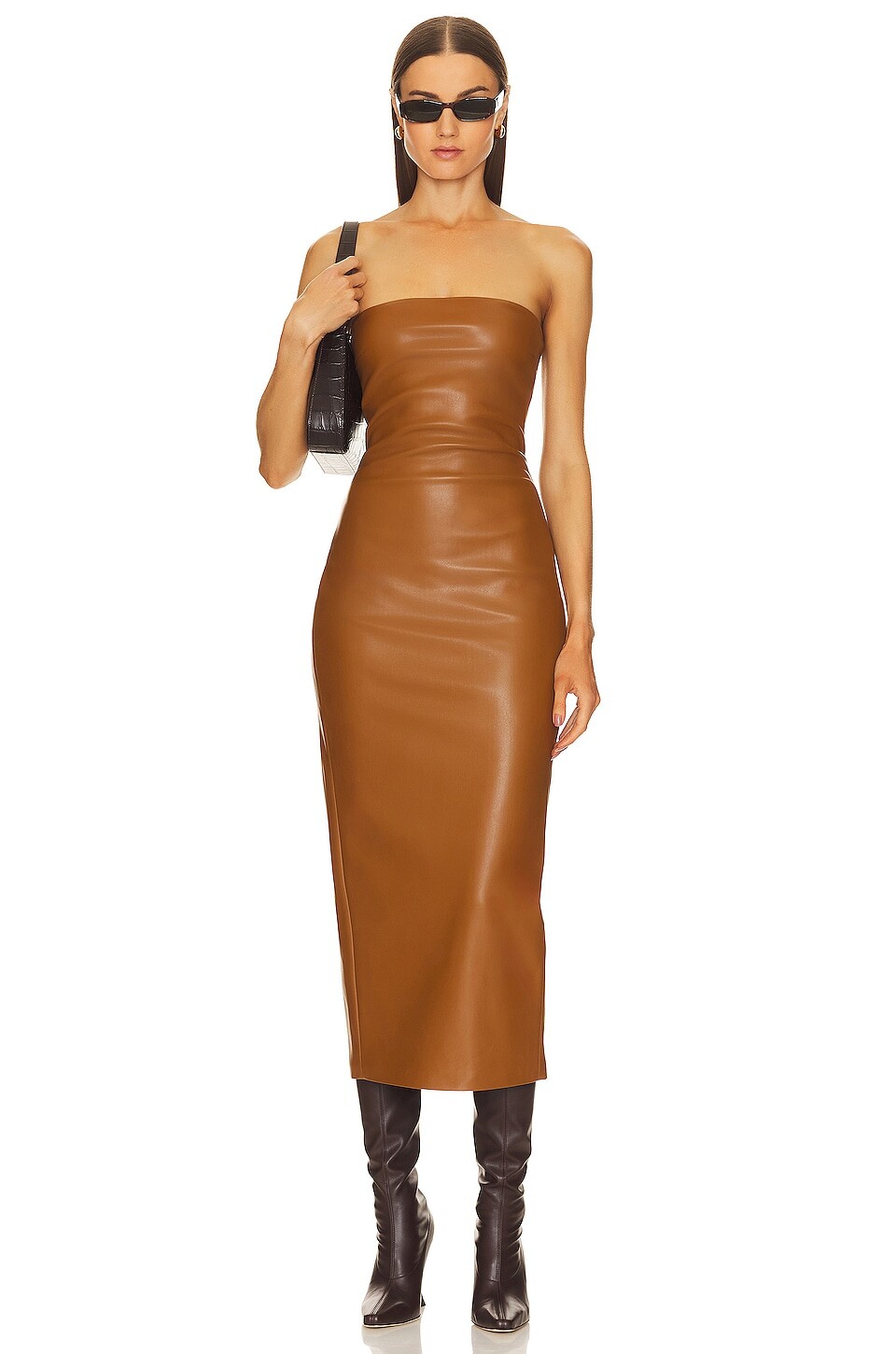 

Платье CULTNAKED Killa Faux Leather, цвет Choco