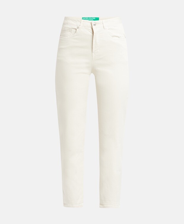 

Повседневные брюки United Colors of Benetton, белый