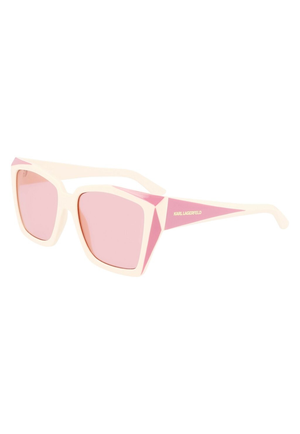 

Солнцезащитные очки KARL LAGERFELD, цвет solid ivory