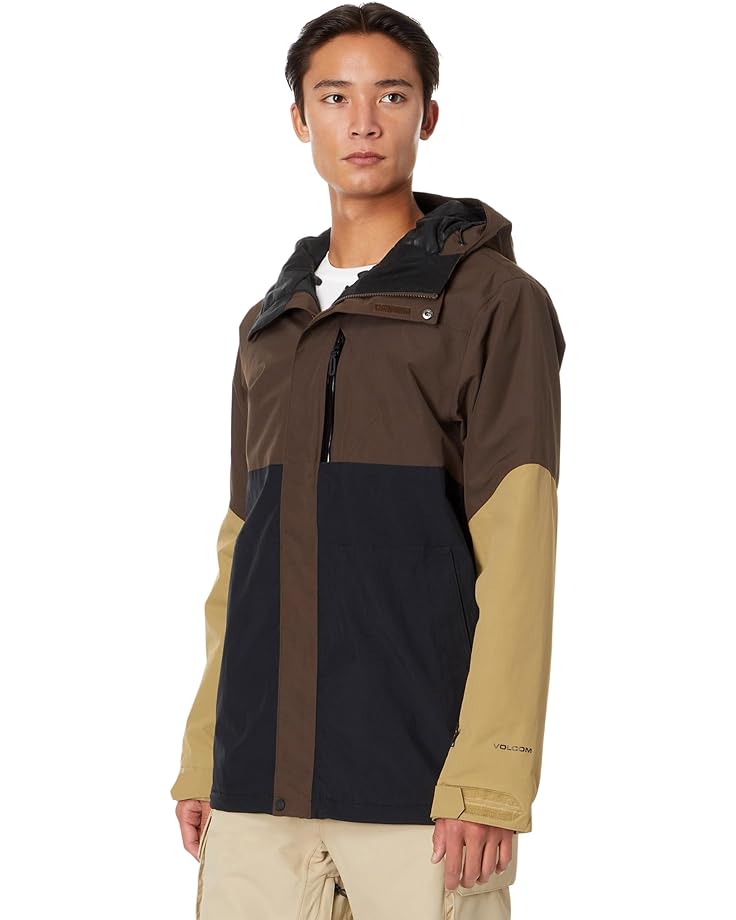 Куртка Volcom Snow L Insulated GORE-TEX, коричневый