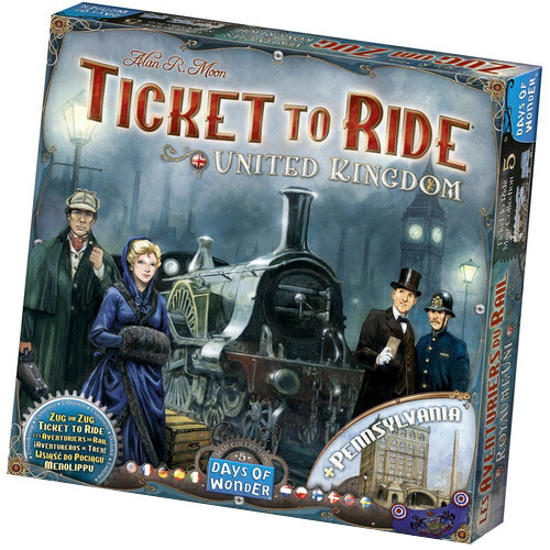 

Настольная игра Days Of Wonder Ticket to Ride - Map Collection Volume 5: United Kingdom & Pennsylvania
