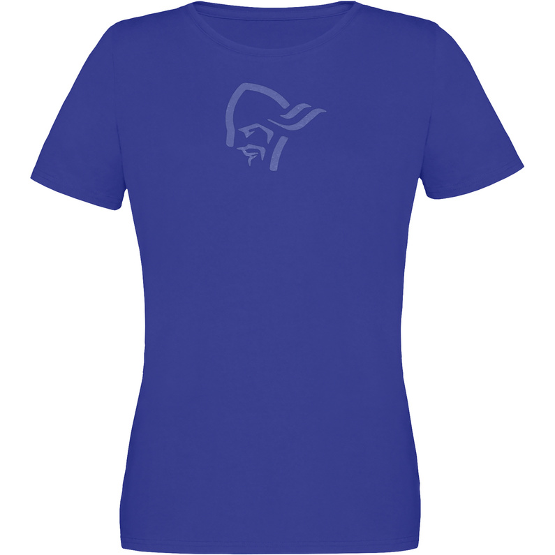 Женская хлопковая футболка /29 Викинг Norrona, синий