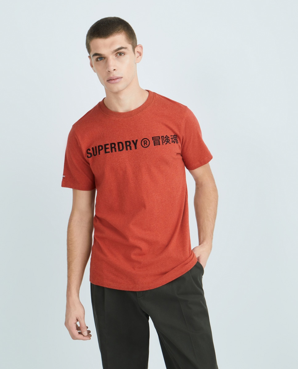 

Футболка с винтажным логотипом Workwear Superdry, апельсин, Оранжевый