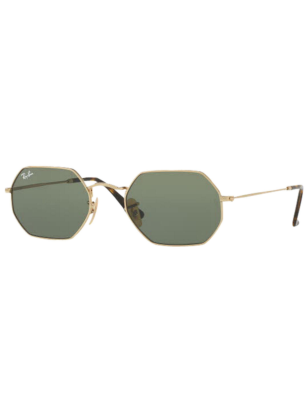 

Солнцезащитные очки Ray-Ban RB3556N, семиугольные, золотистые/серые