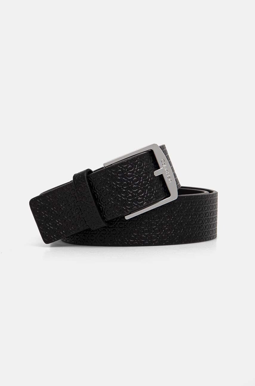 

Кожаный ремень Calvin Klein, черный