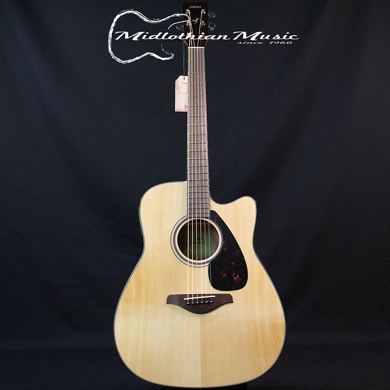 гитара yamaha fgx800c black Акустическая гитара Yamaha FGX800C Dreadnought Acoustic/Electric Guitar - Natural Gloss Finish
