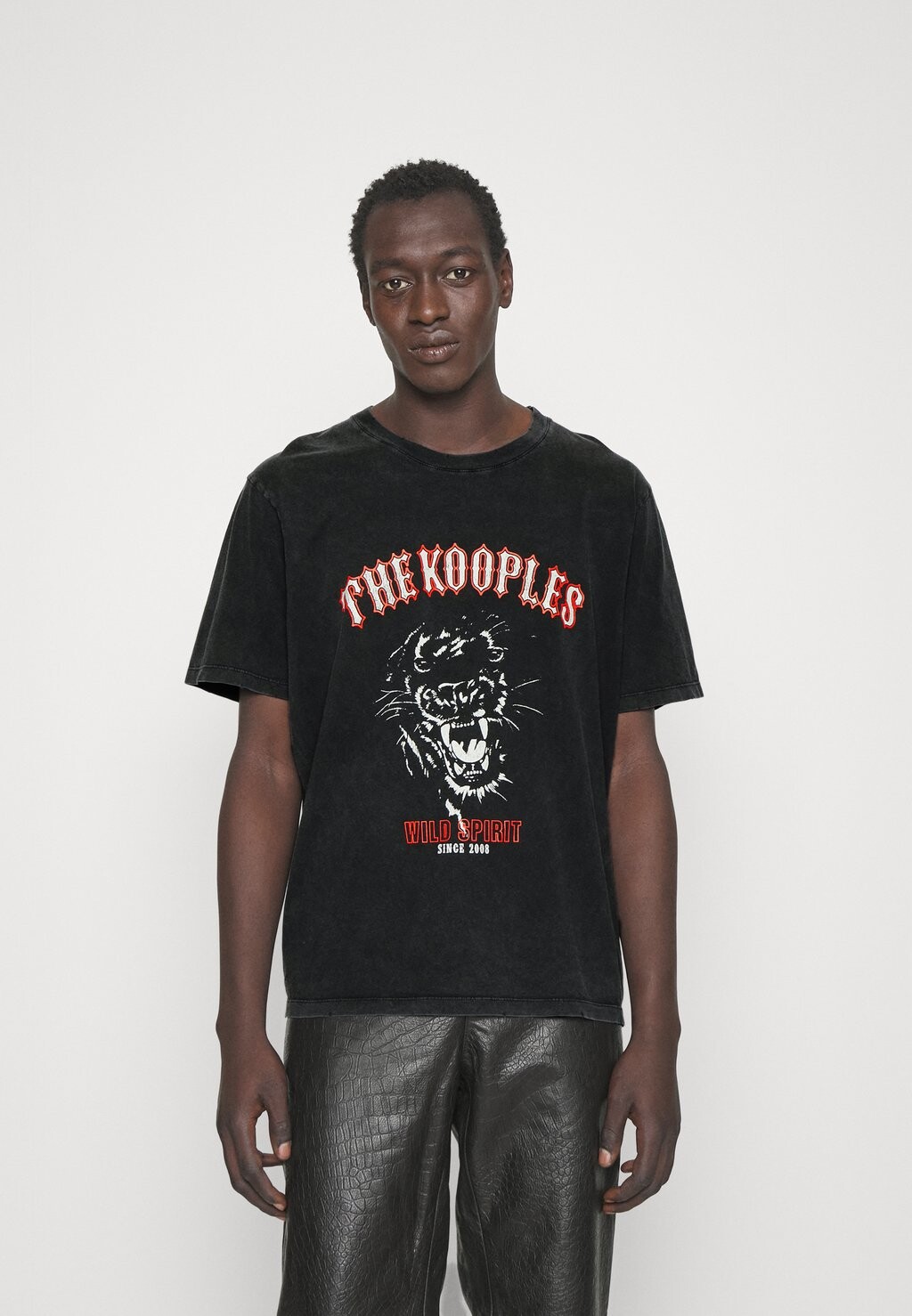 

Футболка с принтом The Kooples, черный