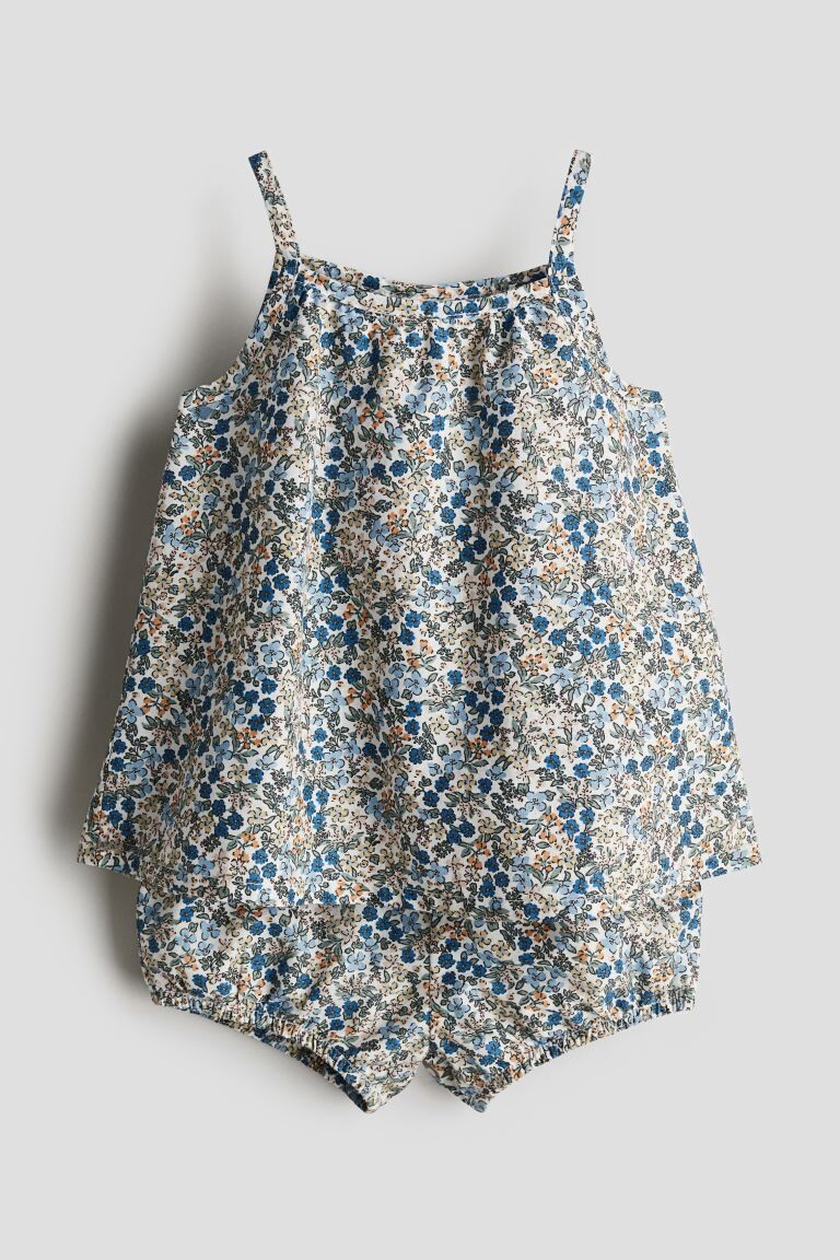

Костюм-Двойка из хлопка H&M, синий