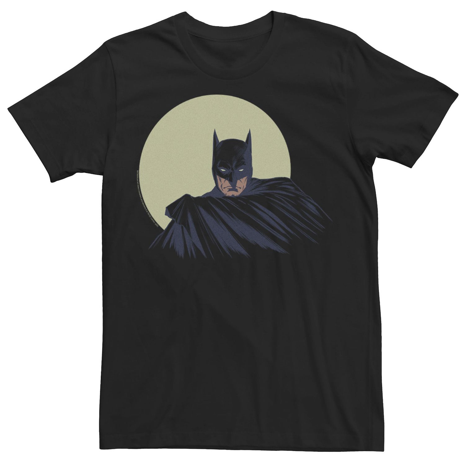 Мужская футболка DC Fandome Batman Moonlight Portrait Licensed Character