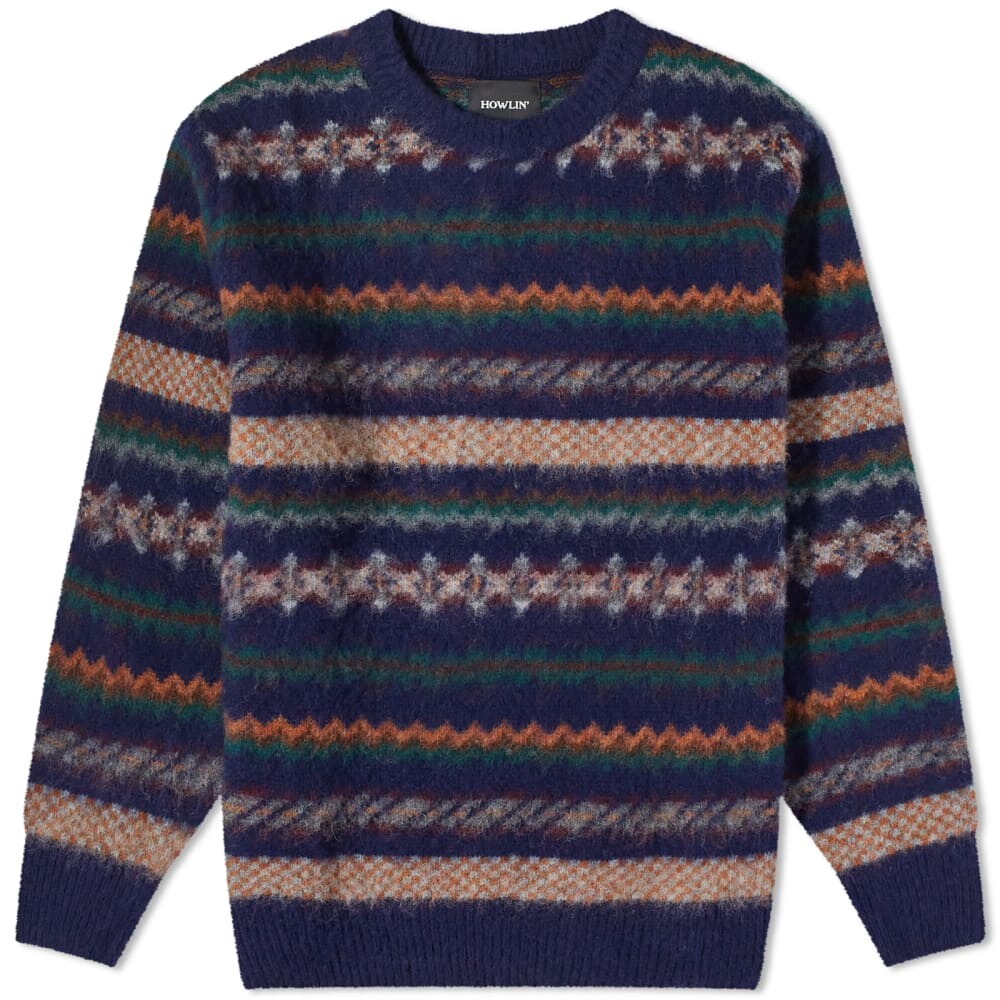 

Вязаное вязанное платье Howlin by Morrison A Woolen Wonder Fair Isle Crew