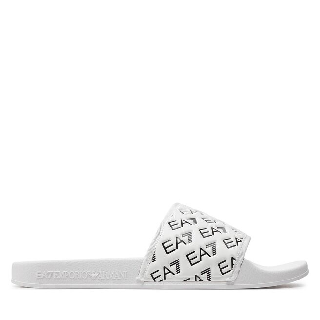 

Шлепанцы EA7 Emporio Armani XCP010 XK340 Q306 Full White+Black, белый