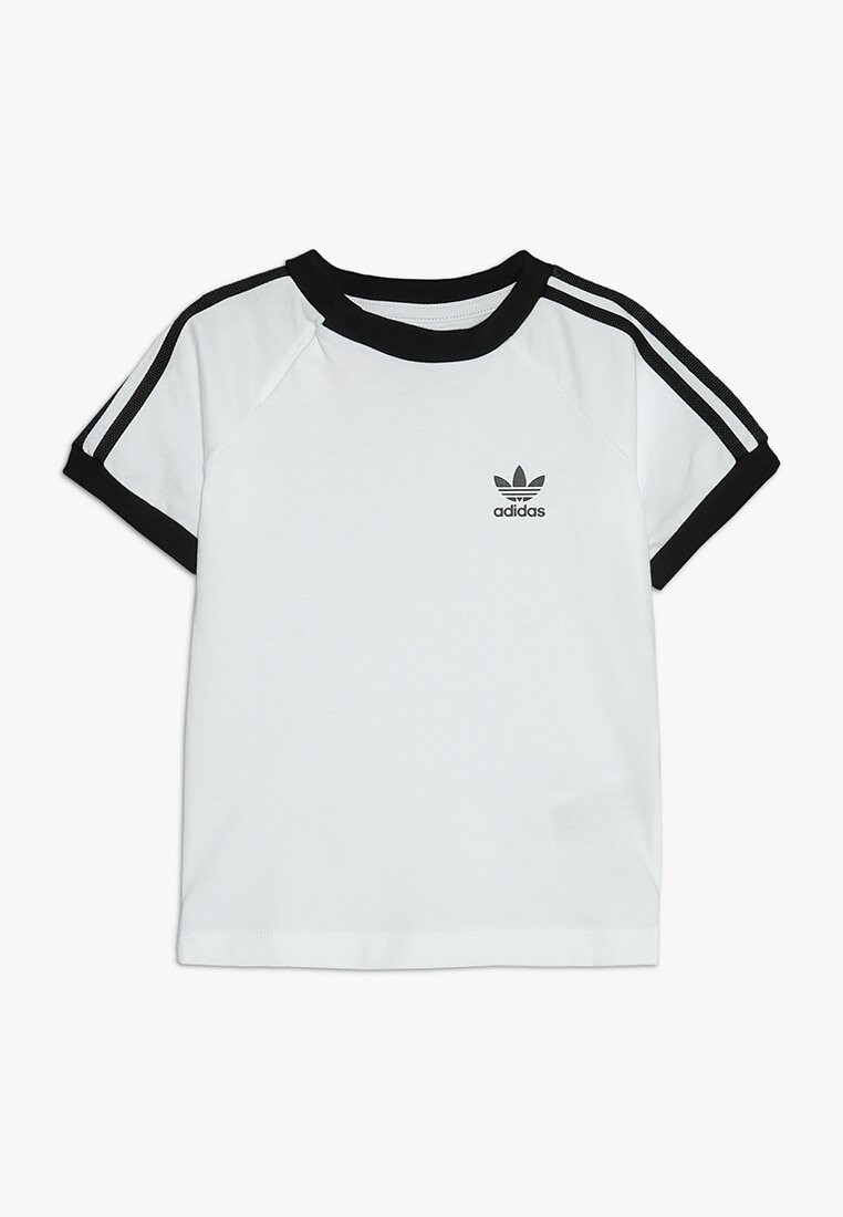 Футболка с принтом 3 STRIPES TEE UNISEX adidas Originals, белый