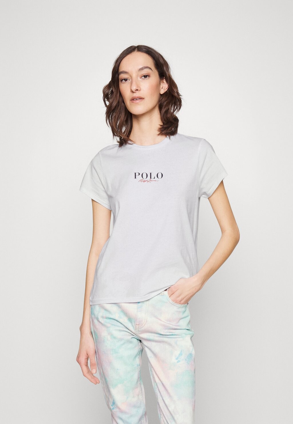

Футболка с принтом Polo Ralph Lauren, белый
