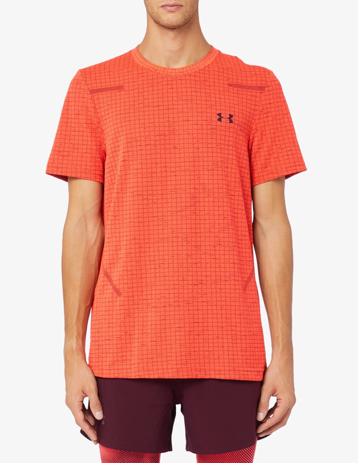 

Бесшовная футболка с сеткой Under Armour, оранжевый