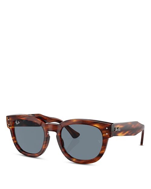 

Квадратные солнцезащитные очки Mega Hawkeye, 53 мм Ray-Ban, цвет Brown