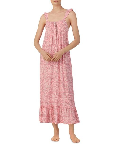 

Многоуровневая ночная рубашка без рукавов Ralph Lauren, цвет Pink