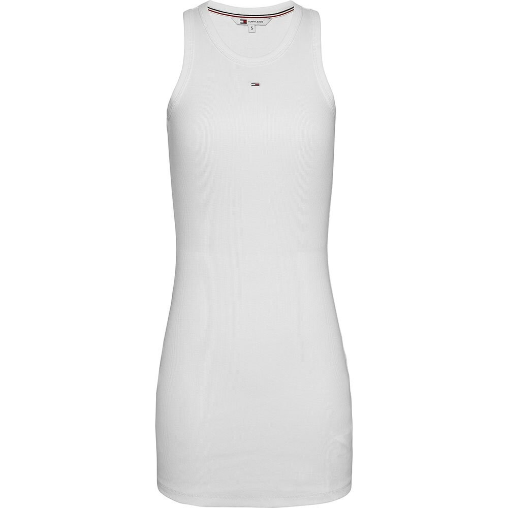 Платье Tommy Jeans Essential Bodycon, белый