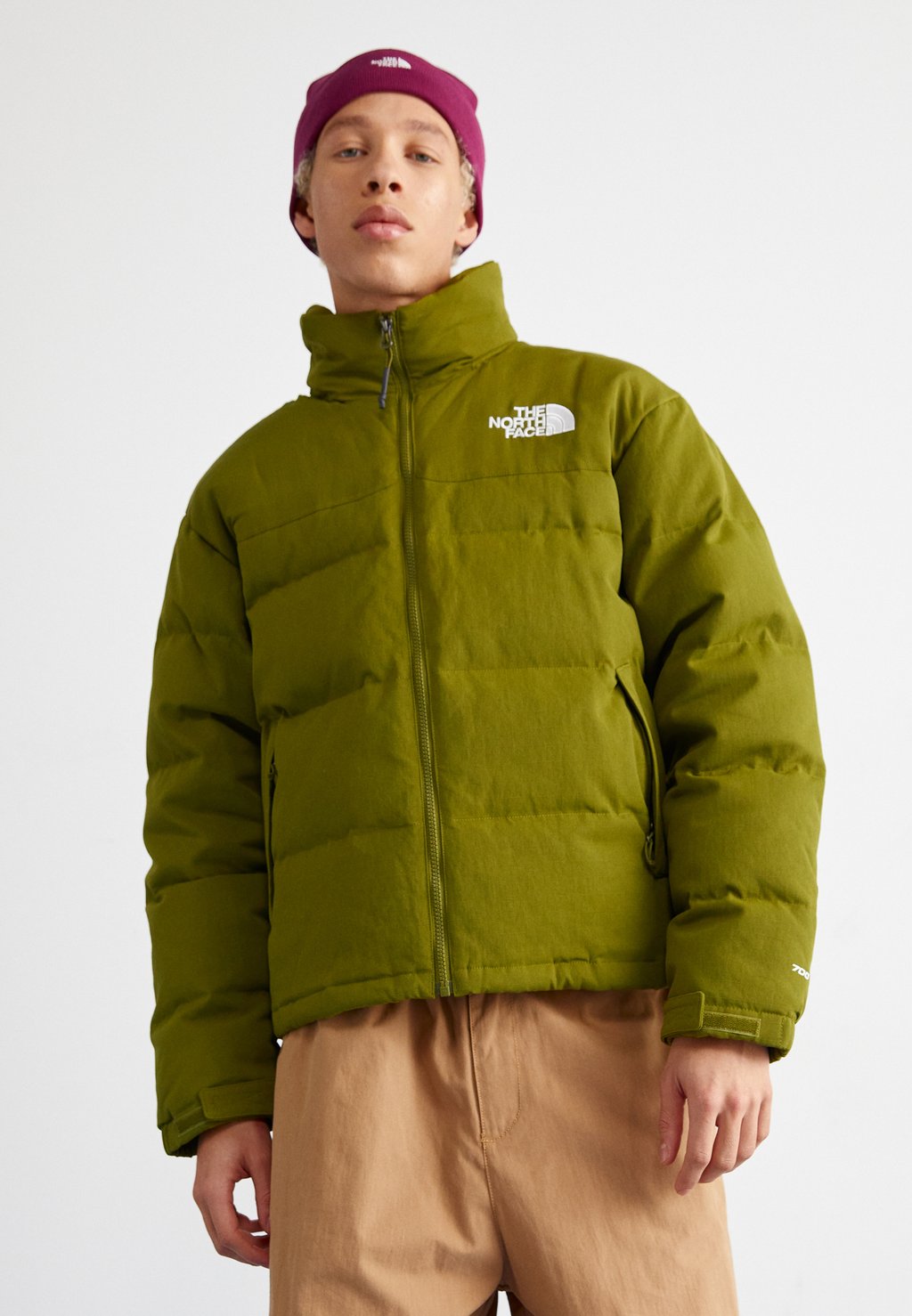 

Пуховик Ripstop Nuptse Jacket The North Face, цвет forest olive