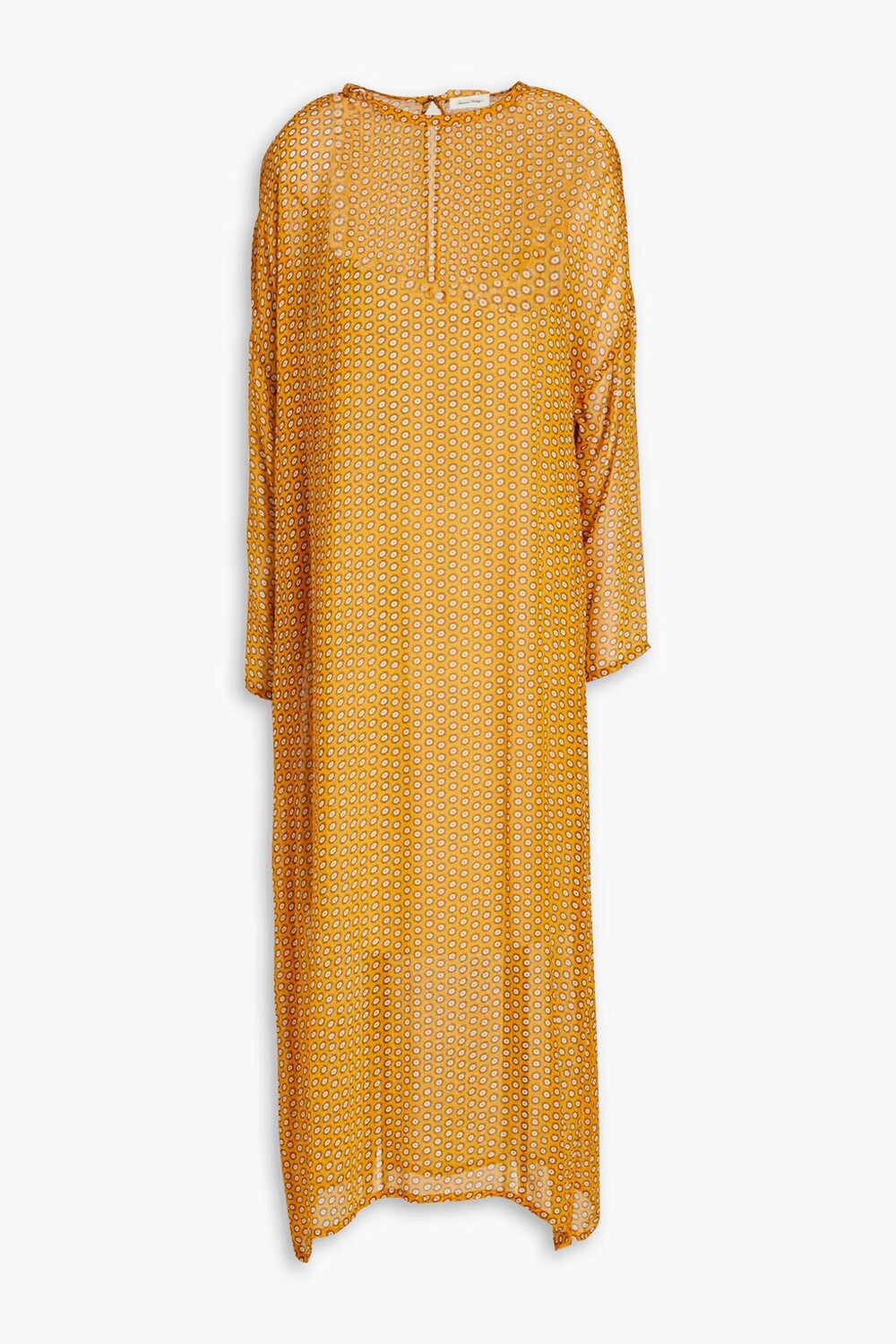 

Платье миди из крепона с принтом American Vintage, цвет Marigold