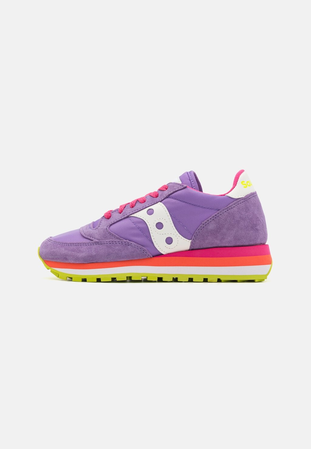 

Кроссовки низкие JAZZ TRIPLE Saucony, цвет violet/white