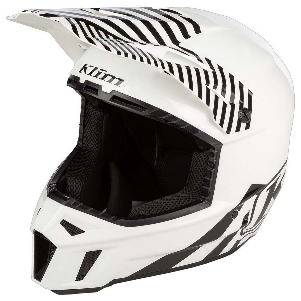 Шлем полнолицевой Klim F3 Carbon Off-Road ECE, белый