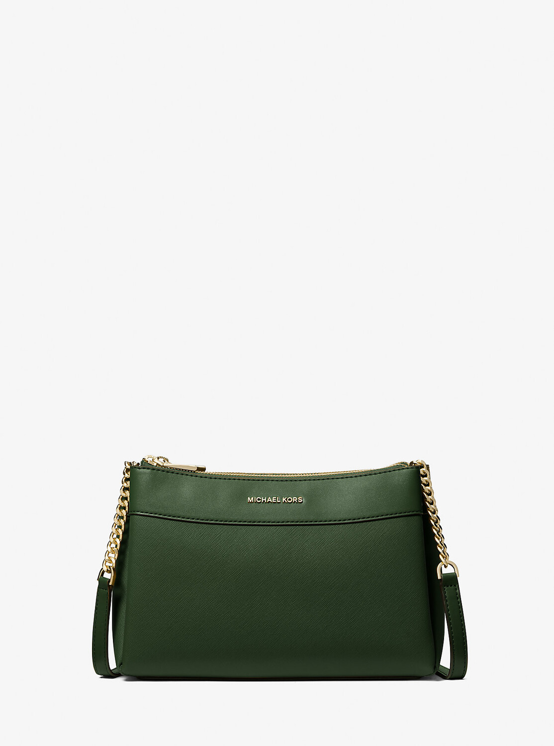

Маленькая сумка через плечо Lori из искусственной сафьяновой кожи Michael Kors, зеленый