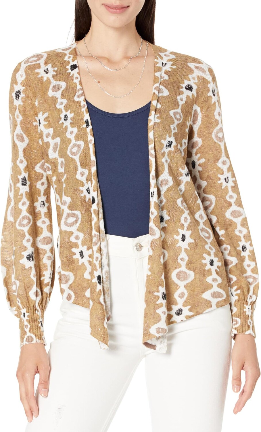 

Свитер Falling Jewels Cardigan NIC+ZOE, цвет Neutral Multi