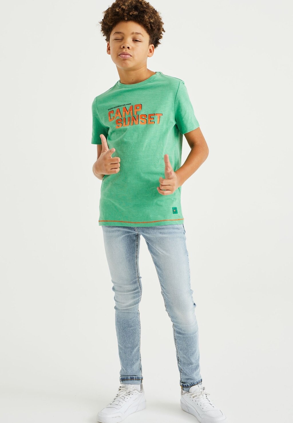 

Футболка с принтом WE Fashion, цвет green