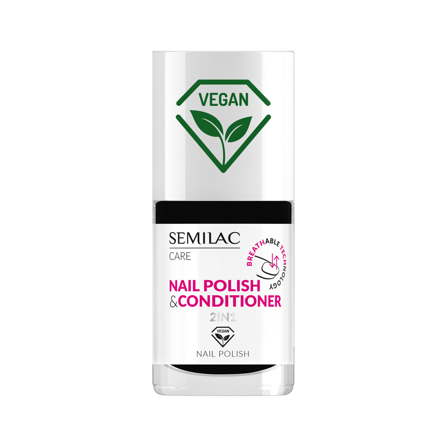 

Классический лак для ногтей с кондиционером 038 Semilac Vegan, 7 мл