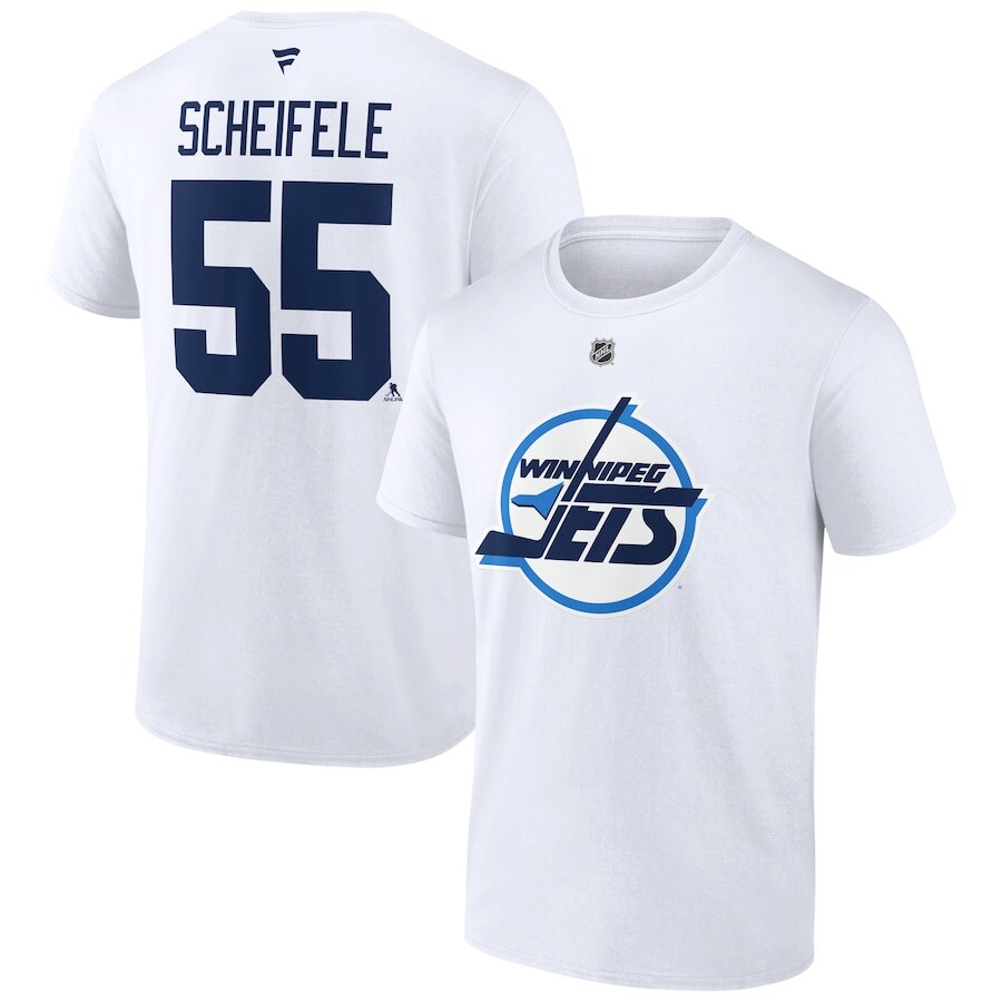

Футболка с коротким рукавом Fanatics Branded Winnipeg Jets, белый