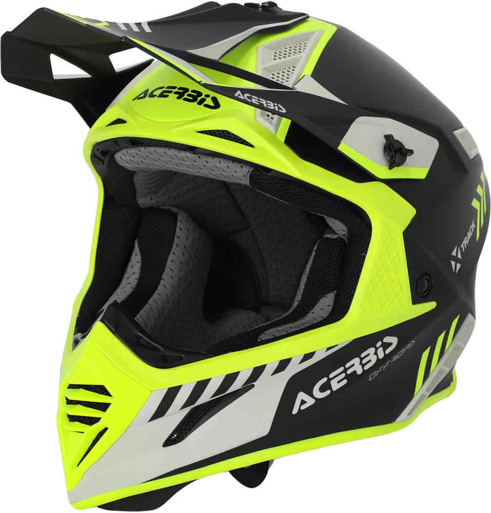 X-Track Mips Шлем для мотокросса Acerbis, желтый/черный x track 2023 шлем для мотокросса acerbis черный неоново зеленый