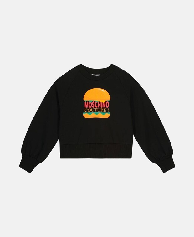

Толстовка Moschino Kids, черный